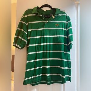 Men’s Oxford golf shirt.